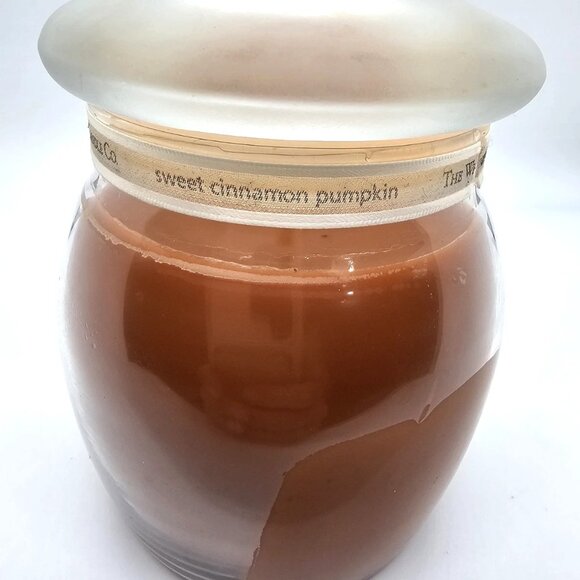 White Barn Candle Co Real Essence 15 oz Candle Sweet Cinnamon Pumpkin New Unlit - Picture 5 of 10